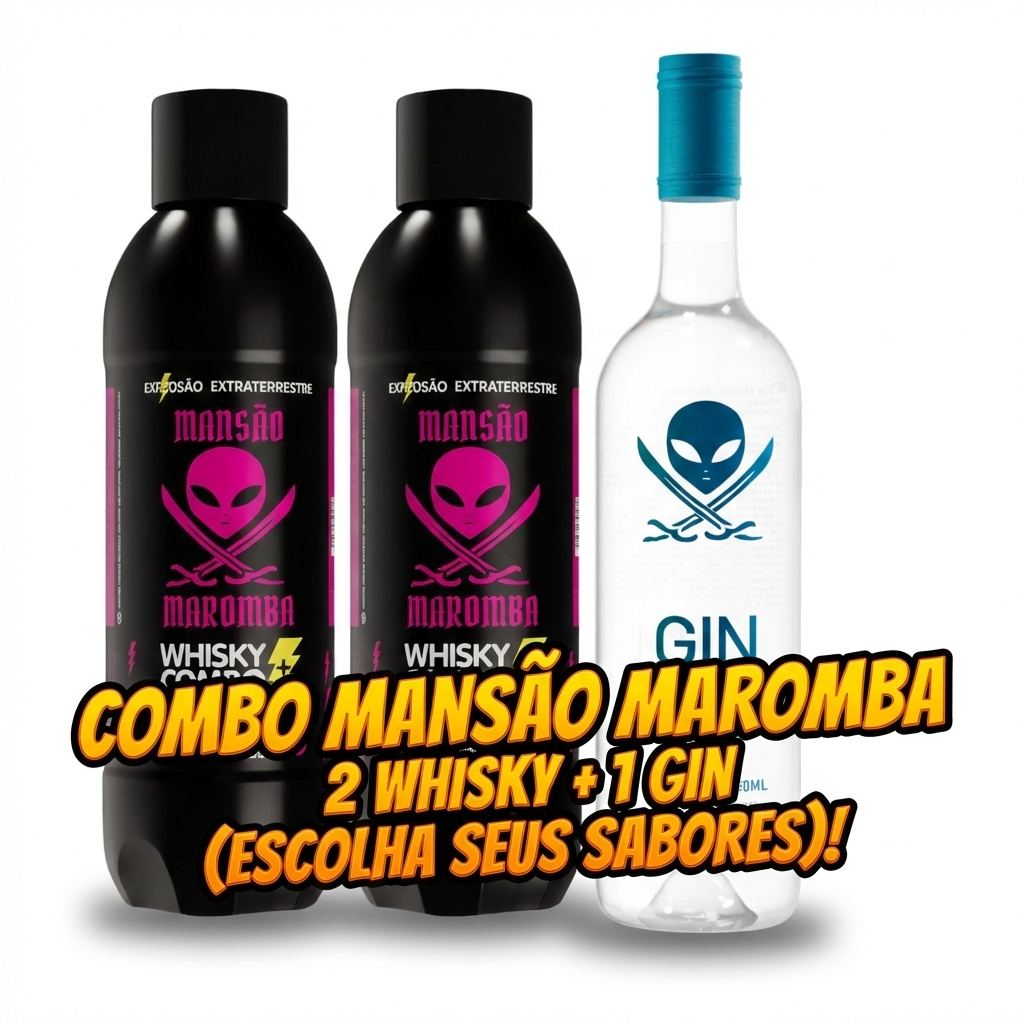 2x Mansão Maromba + 1 Gin